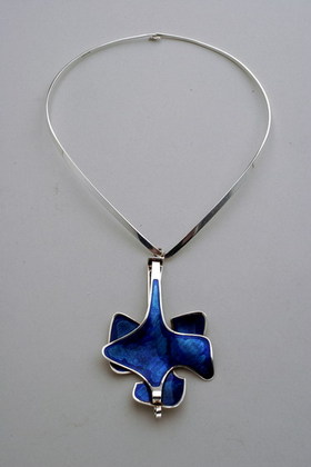 David Andersen Enamel Necklace